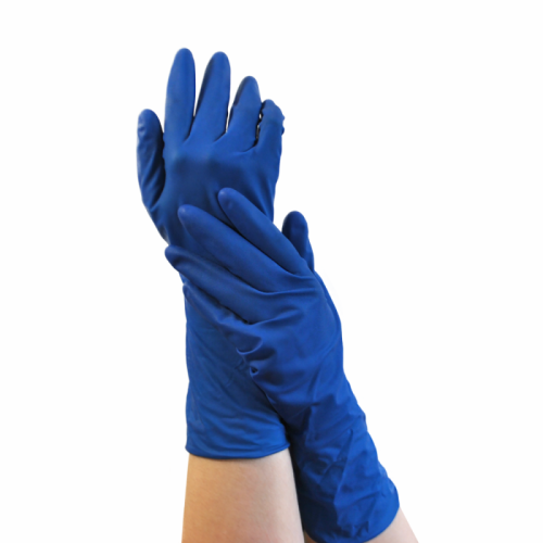 Перчатки Top Glove High Risk 13 г повышенной плотности латексные нестерильные неопудренные, текстурные, размер S, 50 шт.