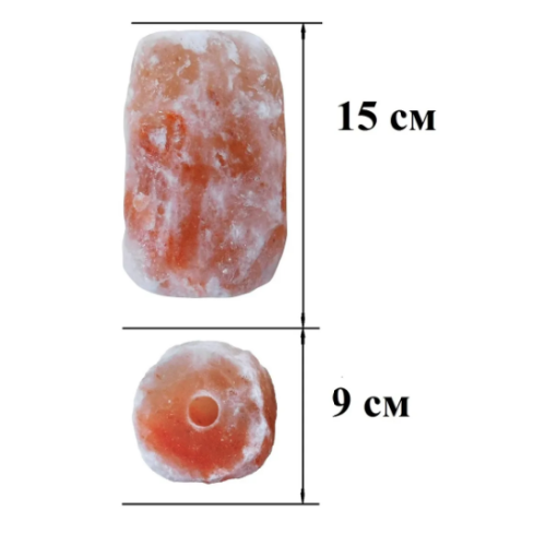 Лизунец из гималайской соли 1-2 кг, упак. 10 шт.