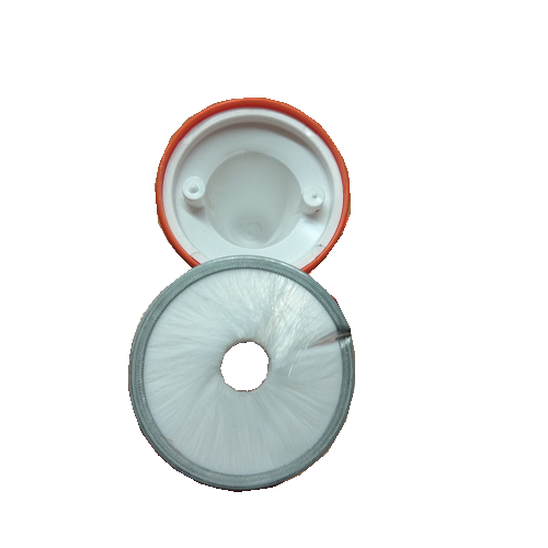 Возвратная кружка для дезинфекции сосков со щёткой PREMIUM