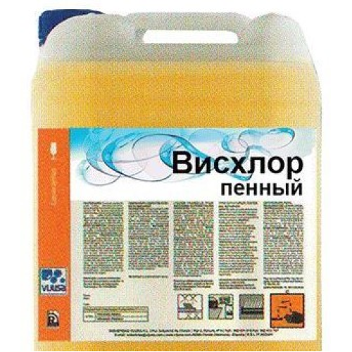 Моющее средство с дезинфицирующим эффектом «Висхлор пенный» для оборудования в пищевой промышленности, 20 л