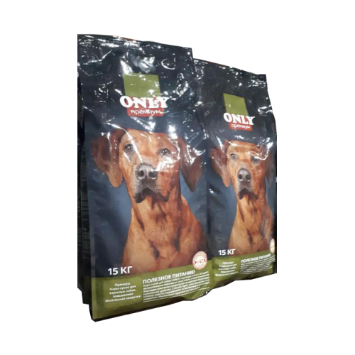 Корм для собак ONLY Премиум, 15 кг