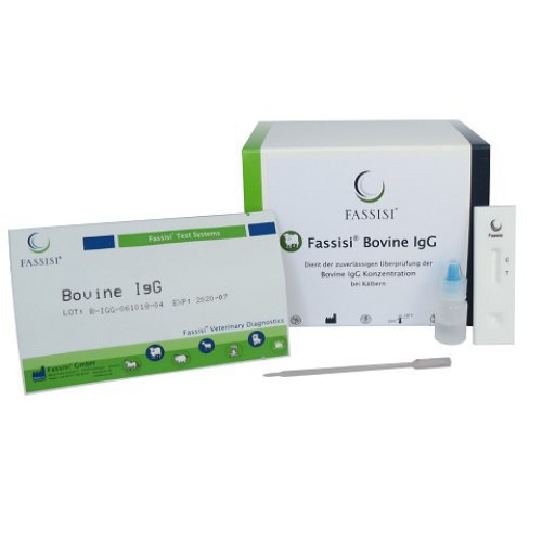 Тест для контроля концентрации IgG в крови новорожденных телят Fassisi Bovine IgG