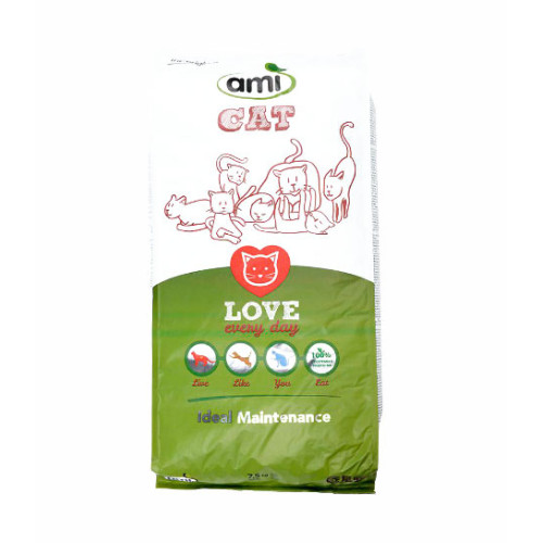 Веганский корм для кошек AmiCat, 3 кг