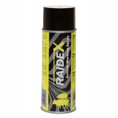 Аэрозоль для маркировки Raidex 400 мл, цвет жёлтый