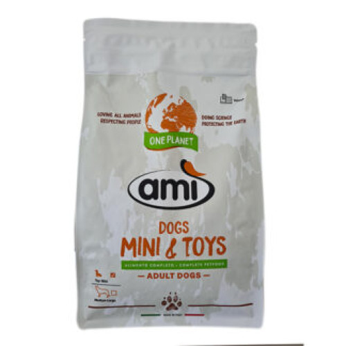 Веганский корм для собак мелких пород AmiDog small size, 1 кг