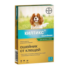 Килтикс, ошейник от блох и клещей для мелких собак