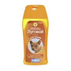 Луговой, для кошек, зоошампунь инсектицидный, фл. 180 мл