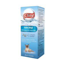 Cliny, паста для вывода шерсти, туба 30 мл