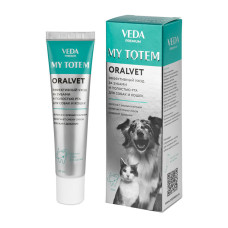MY TOTEM, ORALVET гель для зубов и полости рта собак и кошек, уп. 40 мл