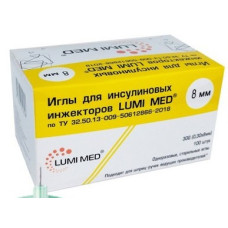 Игла для инсулиновой шприц-ручки, LIMU MED для кошек, 30G 0.3ммх8мм