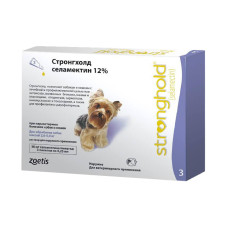 Стронгхолд, 12% 30 мг для собак 2.6-5 кг, 1 пипетка