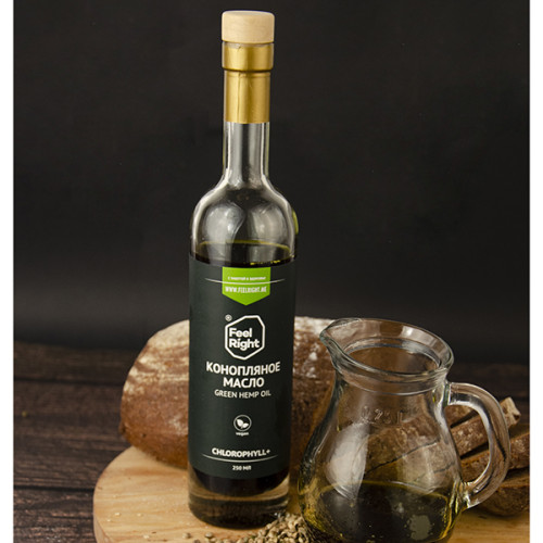 Масло конопляное Feelright Green, 250 мл