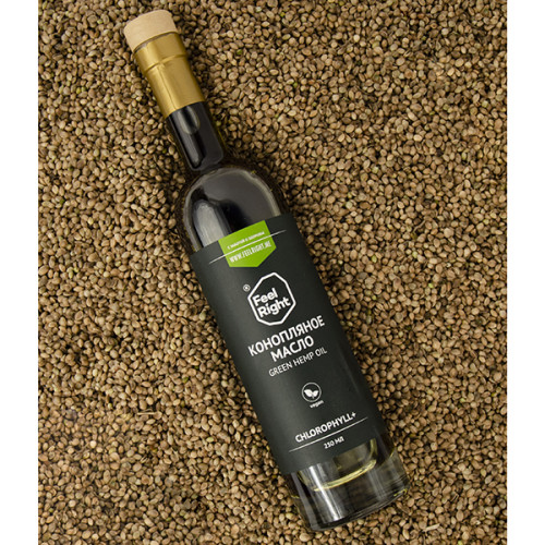 Масло конопляное Feelright Green, 250 мл