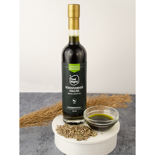Масло конопляное Feelright Green, 250 мл