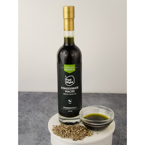 Масло конопляное Feelright Green, 250 мл