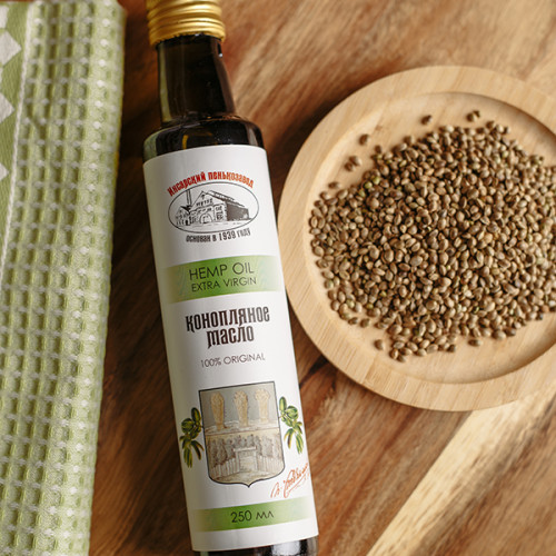 Масло конопляное HEMP OIL EXTRA VIRGIN, 250 мл