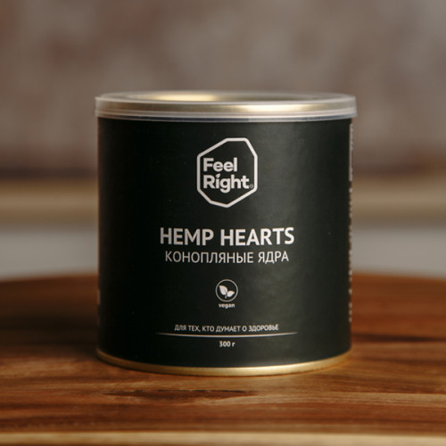 Ядра конопляные FeelRight, 300 г