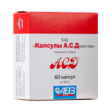 АСД для повышения иммунитета, 60 штук