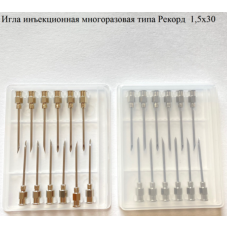 Игла ветеринарная Рекорд 1,5*30 Ветзоотехника