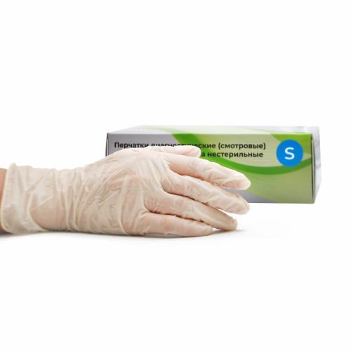 Перчатки латекс.смотровые неопудр. Top Glove S 50пар