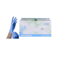 Перчатки нитрил. неопудр. SFM Super SOFT XL, 100 пар(200 шт)