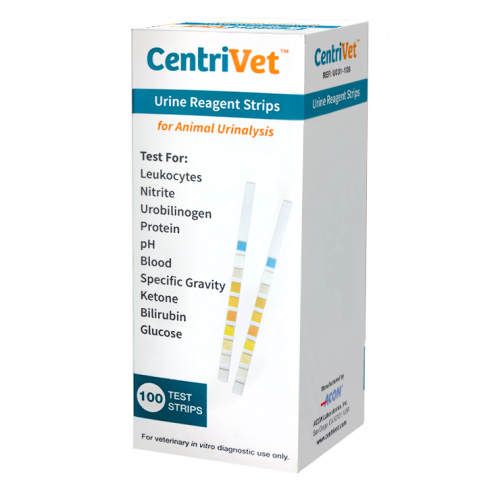 Тест-полоски для анализа мочи CentriVet на 10 показателей 100 шт/уп