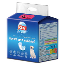 Пояс для кобелей впитывающий КЛИНИ XL 7 шт/уп