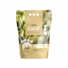 Наполнитель д/кош.туалета Cat Go TOFU Комкующийся ТОФУ Без запаха 6л (2,5кг)