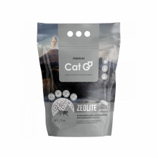 Наполнитель д/кош.туалета Cat Go ZEOLITE Впитывающий ЦЕОЛИТ Без запаха 6л (3кг)
