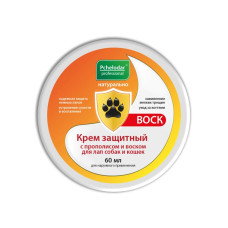 Крем защитный с прополисом и воском д/лап собак и кошек 60мл