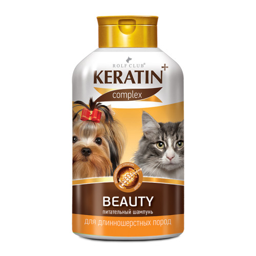 РОЛЬФ КЛУБ Кератин Шампунь Beauty д/длинношерст. пород 400мл