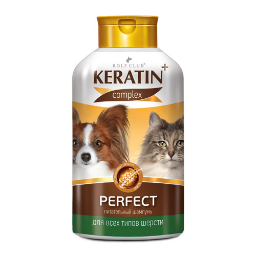 РОЛЬФ КЛУБ Кератин Шампунь Perfect д/всех типов шерсти 400мл