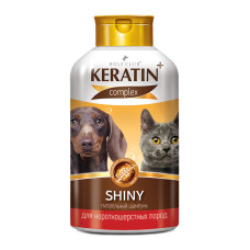 РОЛЬФ КЛУБ Кератин Шампунь Shiny д/короткошерст кошек/собак 400мл