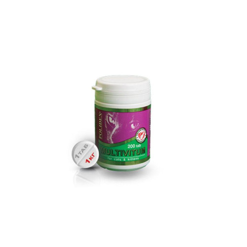 POLIDEX Multivitum д/кошек 200т.