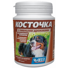 Косточка Пивные дрожжи минерально-витамин. добавка д/соб. 100 таб.