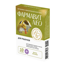 Фармавит NEO витaмины для грызунов, банка 50г