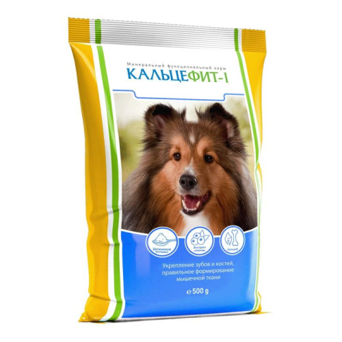 Кальцефит-1 для собак, 500 г