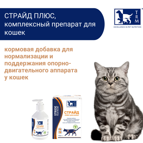 Страйд плюс для кошек жидкий 160мл