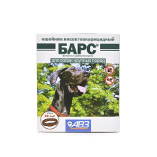 Барс Ошейник д/собак крупн.пород инсектоакар. 80см