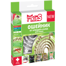 МК Ошейник (репел) для кошек белый 38 см