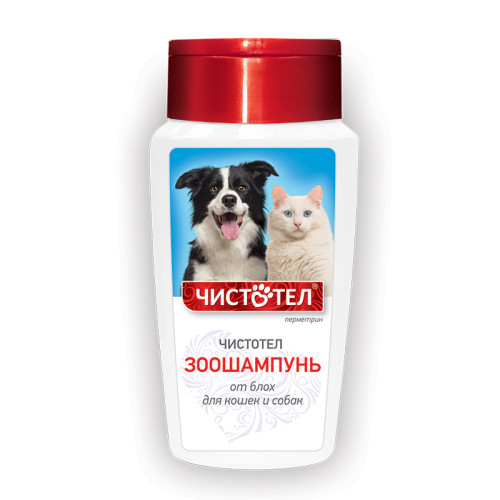 ЧИСТОТЕЛ Шампунь от блох 