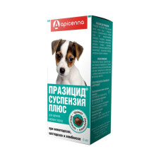 ПРАЗИЦИД ПЛЮС суспензия антигельминтнaя д/щенков мелких пород, 1мл/1кг, фл.6мл
