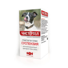 ЧИСТОТЕЛ Глистогон Плюс (антигельминтная сусп.) д/собак ср.и крупн.пород 7мл