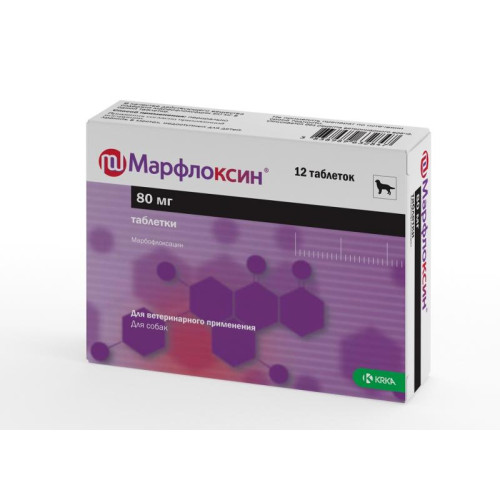 Марфлоксин 80мг, 12табл