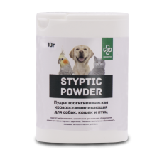 Пудра кровоостанавливающая Styptic power 10 г