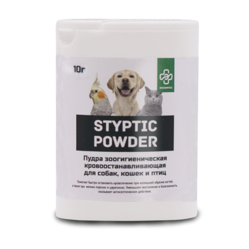Пудра кровоостанавливающая Styptic power 10 г