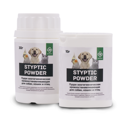 Пудра кровоостанавливающая Styptic power 30 г