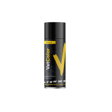 Аэрозольная краска для животных VetColor, цвет желтый, 520мл