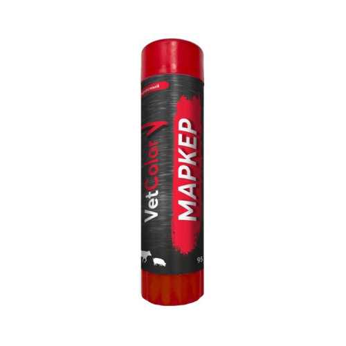 Карандаш VetColor МАРКЕР красный 95 г