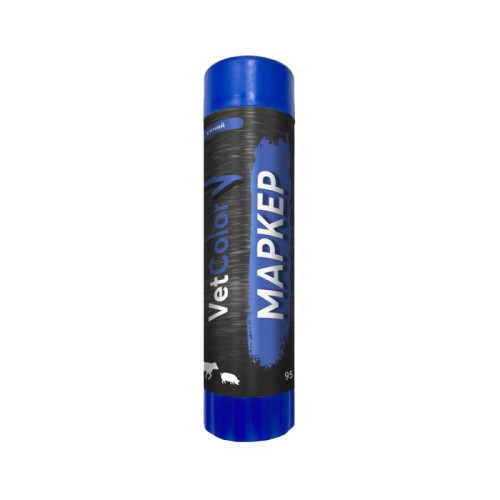 Карандаш VetColor МАРКЕР синий 95 г